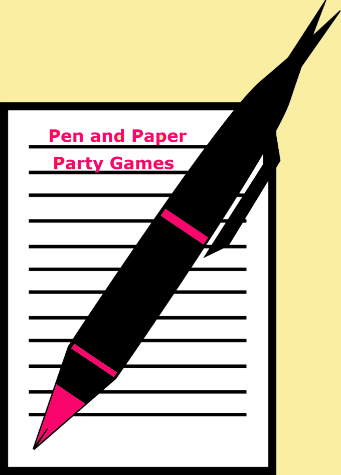 Pen And Paper Party Games